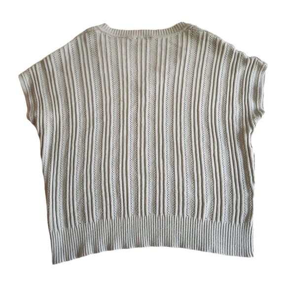 Elie Tahari Mint Green Sweater Vest Size L - Soft Knit, Chic Layering Piece - Picture 2 of 7